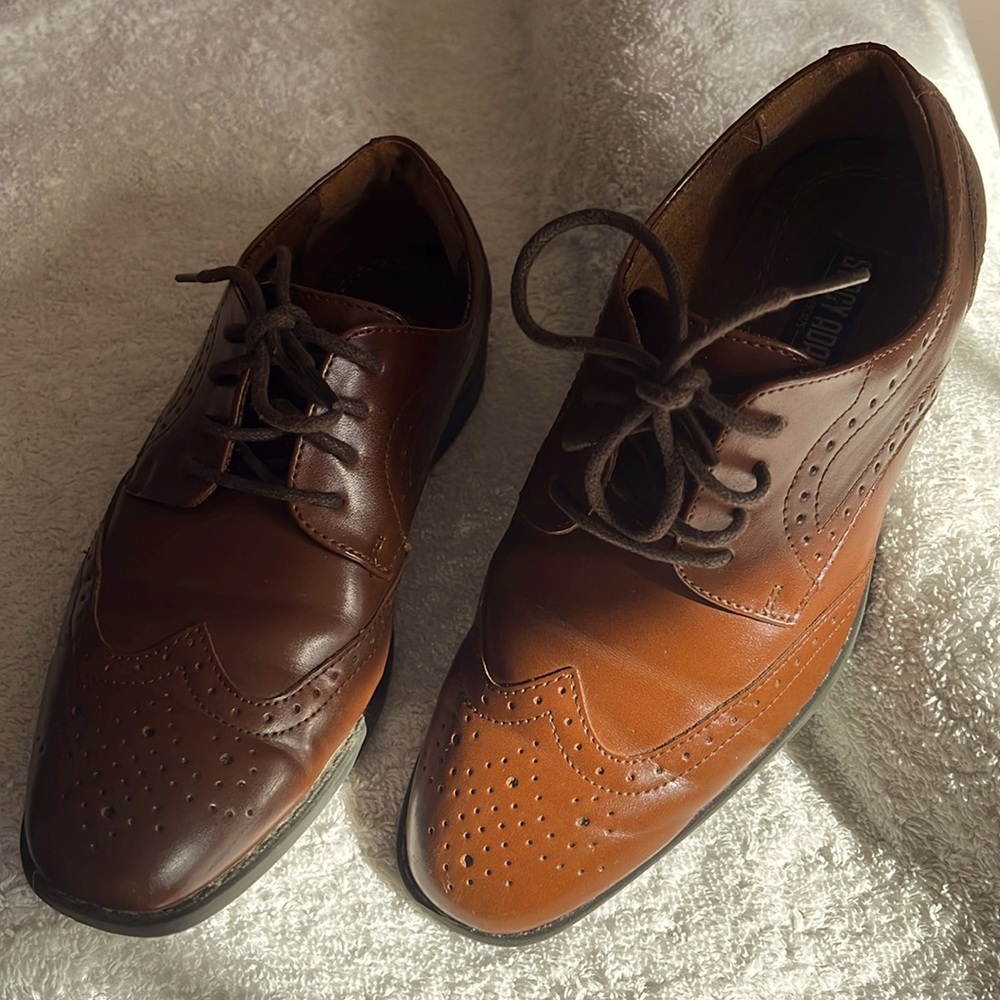 STACY ADAMS Boy's Wingtip Oxford